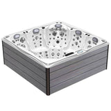 Spa Jacuzzi TAHITI avec habillage Gris clair
