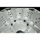 Cuve couleur Blanc perle du Spa Jacuzzi ANTIBES de la marque ZigZag SPA
