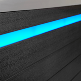 Habillage Gris et bandeau Led extérieur des Spa ZigZag SPA