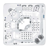 Vue d'en haut de la cuve du Spa Jacuzzi Bora-Bora 6 places de la marque ZigZag SPA