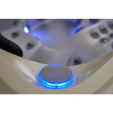 Haut parleurs Waterproof et rétroéclairés du Spa Jacuzzi MONACO de la marque ZigZag SPA