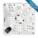 Spa Jacuzzi Saint-Tropez de la marque ZIgZag SPA avec 2 places allongées et 3 places assises