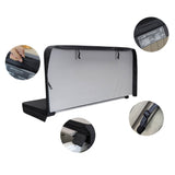 Image de la couverture thermique ZigZag SPA avec plusieurs détails comme les lanières ou encore la poignée