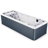 Vue extérieure du Spa de nage CALVI de la marque ZigZag SPA