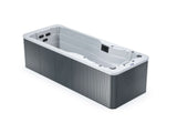 Spa de nage EVISA de la marque ZigZag SPA avec habillage GRIS