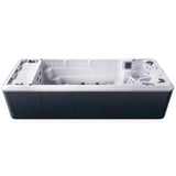 Spa de nage CALVI de la marque ZigZag SPA avec habillage GRIS