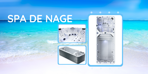 Spa de nage 1 ou 2 zones