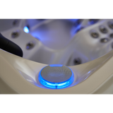 Haut parleurs Waterproof et rétroéclairés du Spa Jacuzzi MONACO de la marque ZigZag SPA