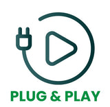 Logo Plug & Play pour Spa de la marque ZigZag SPA
