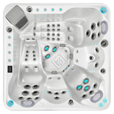 Spa premium 5 places Monaco - 2 places allongées et 3 assises - massage idéal pour tout votre corps