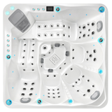 Spa  5 places Saint Tropez - 2 places allongées et 3 assises - ecran tactile