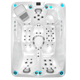 Spa 3 places - 2 allongées et une assise - idéal pour un couple ou espace réduit