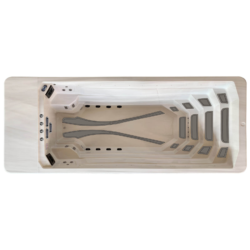 Spa de nage mono bassin avec turbine de la marque ZigZag SPA